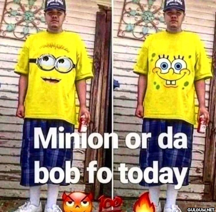 Wiede Minion or da bob fo...
