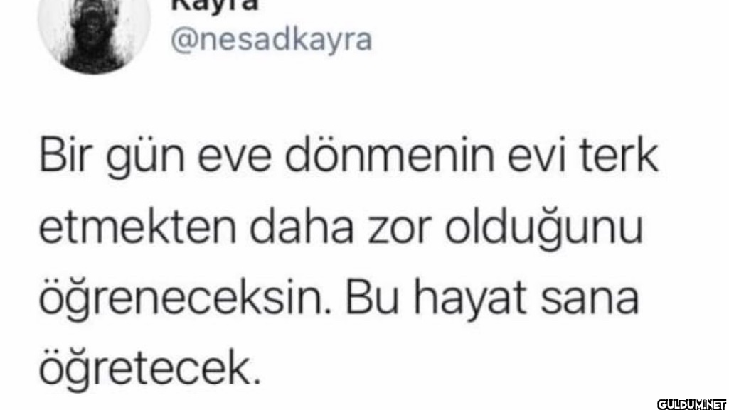 @nesadkayra Bir gün eve...