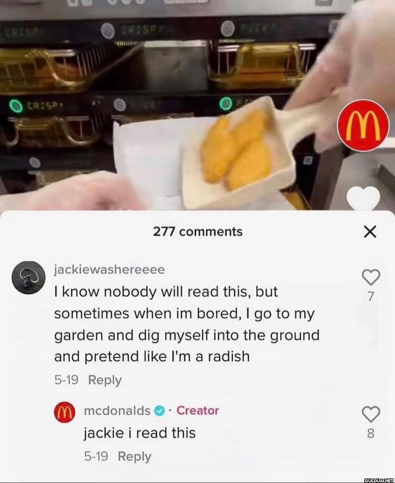 CRISP 277 comments...