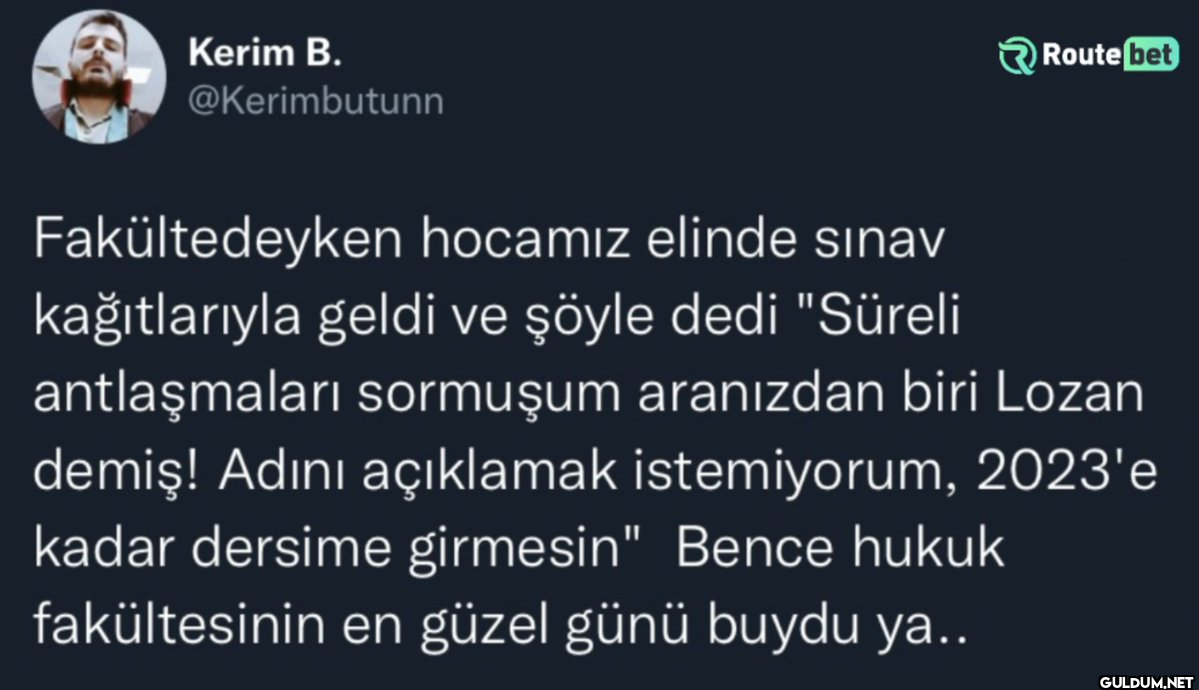 Kerim B. @Kerimbutunn...