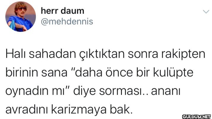 herr daum @mehdennis Halı...