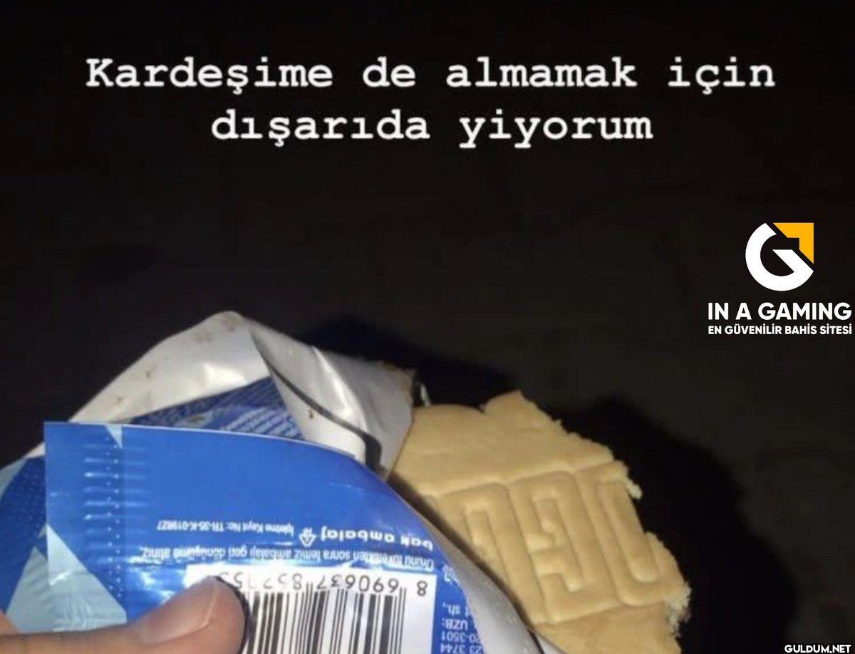 232-) kardeşine almamak...