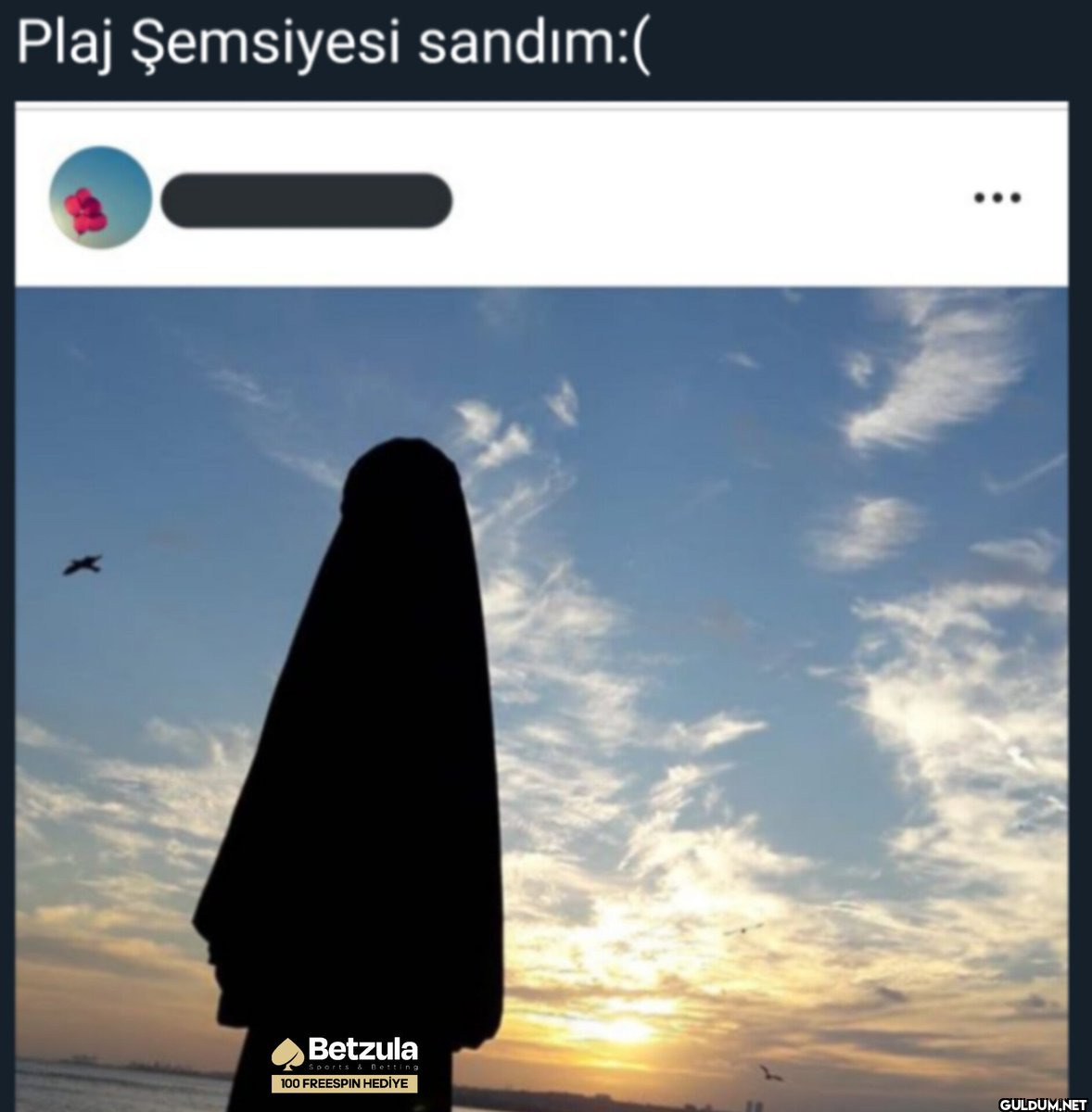 Hiç etik değil.   Plaj...