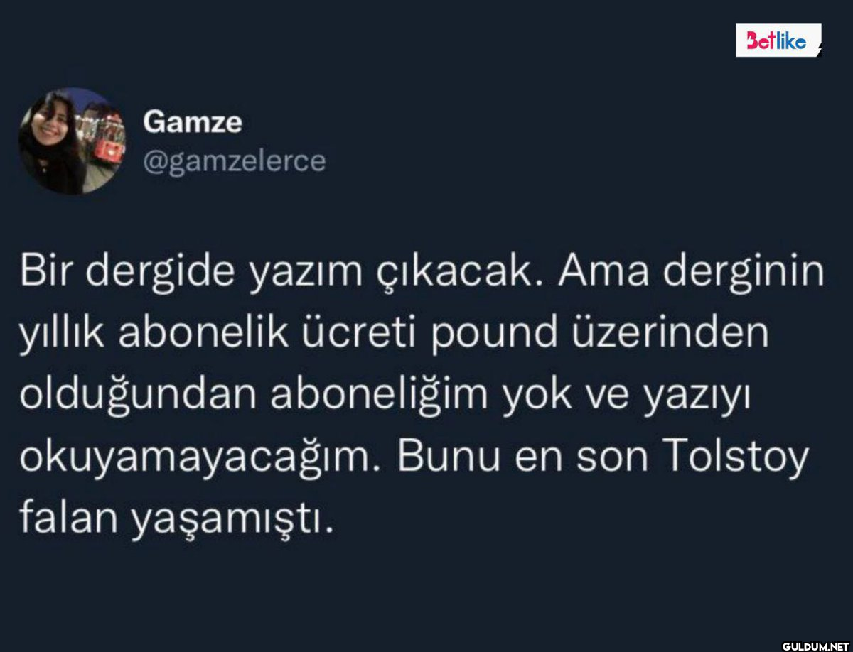 Gamze @gamzelerce Betlike...