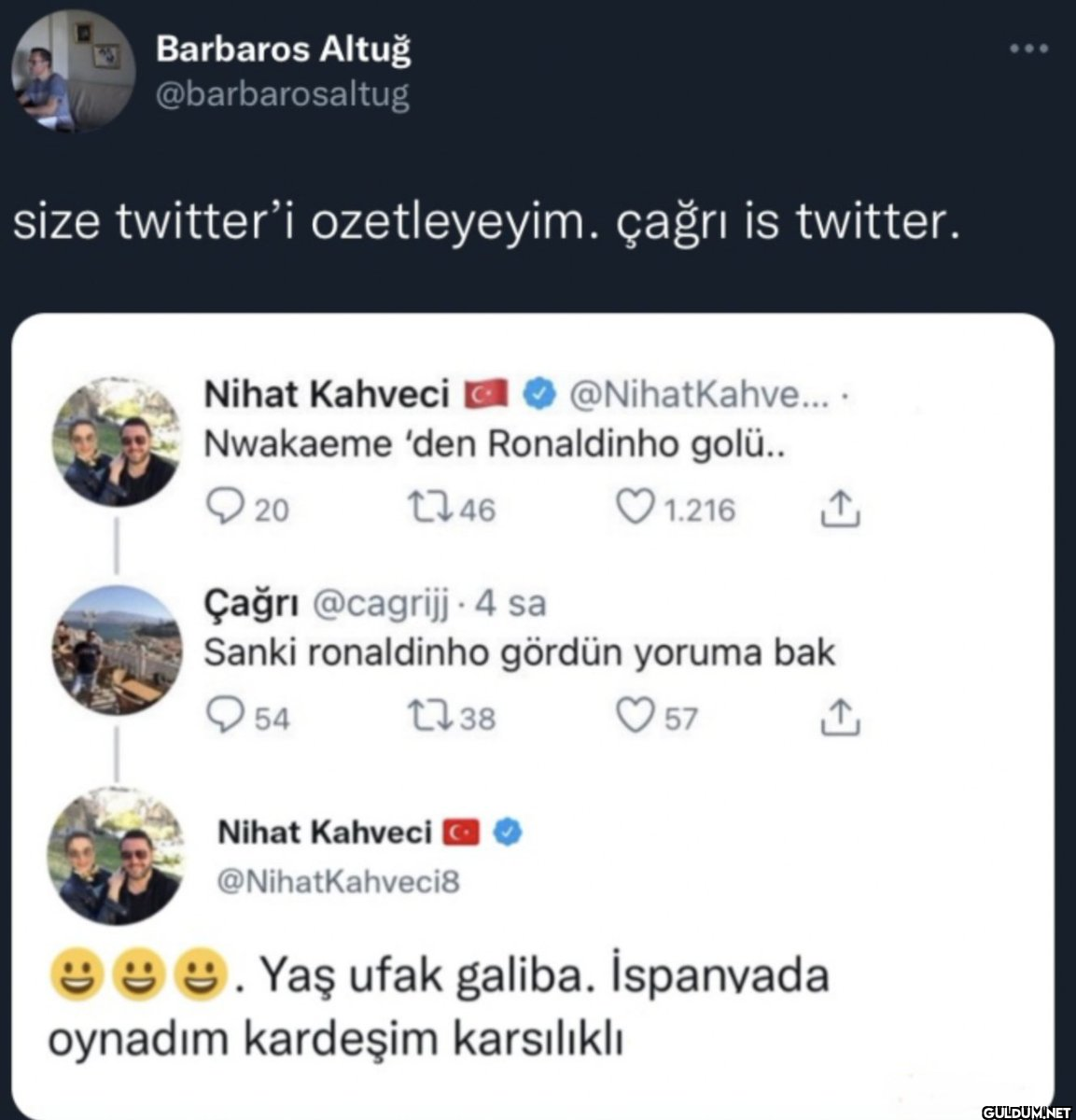 Barbaros Altuğ...