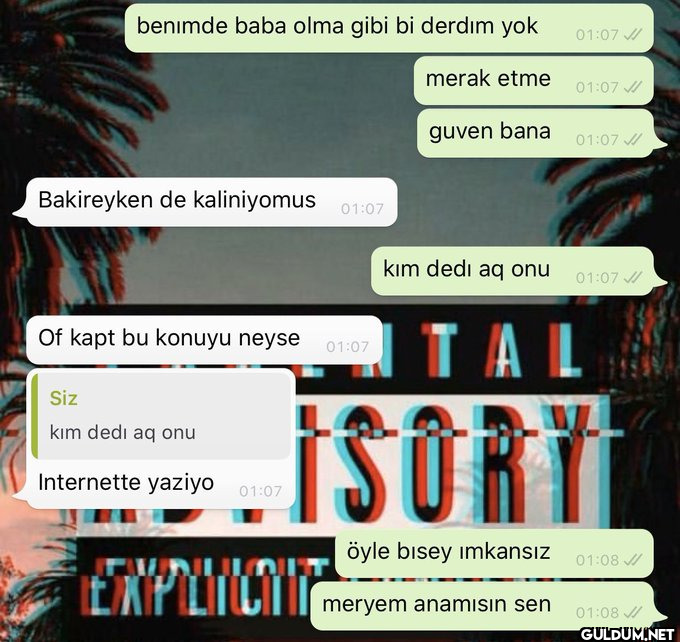 benimde baba olma gibi bi...