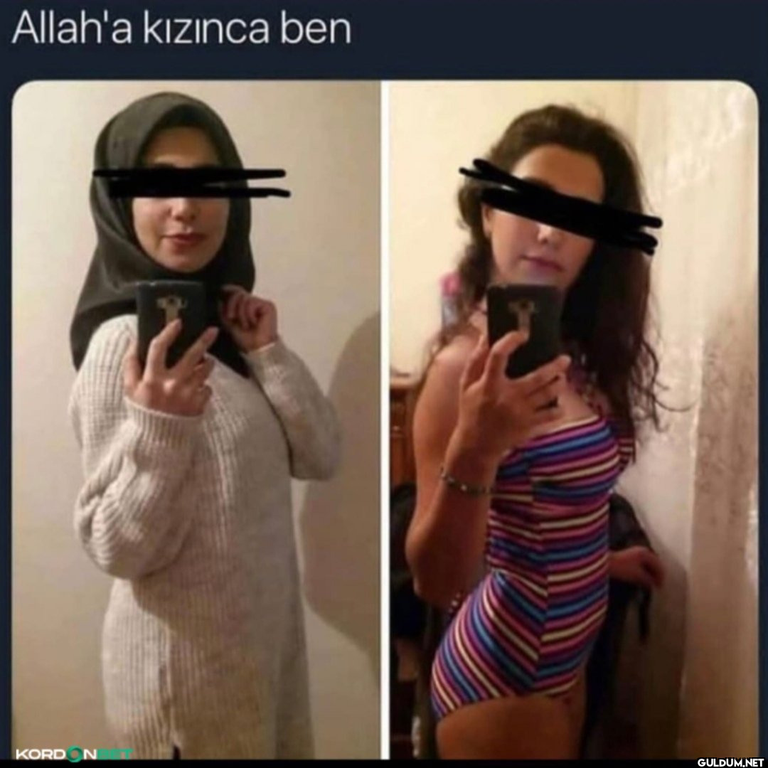 Allah'a kızınca ben KORDON   Kaynak