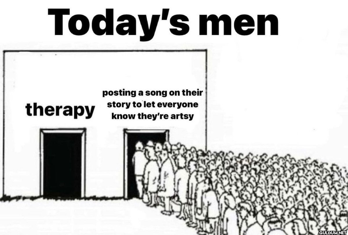 Today's men posting a song...