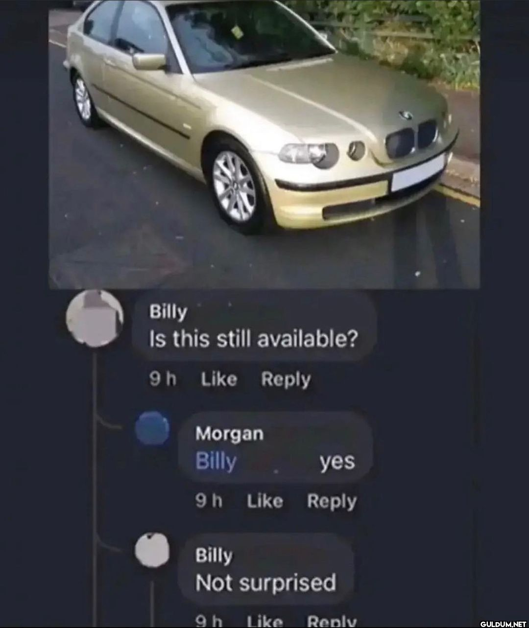 Billy Is this still...