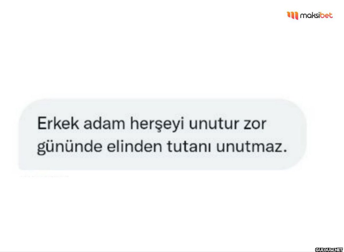 Erkek adam herşeyi unutur...