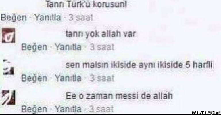 Tann Türk'ü korusun! 3...