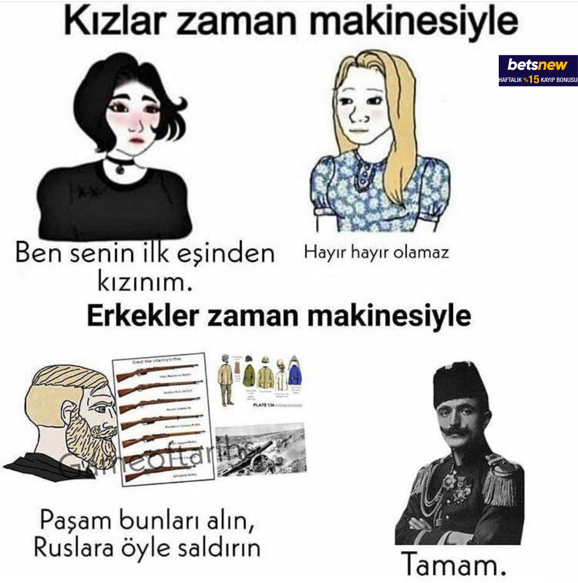 Kızlar zaman makinesiyle...