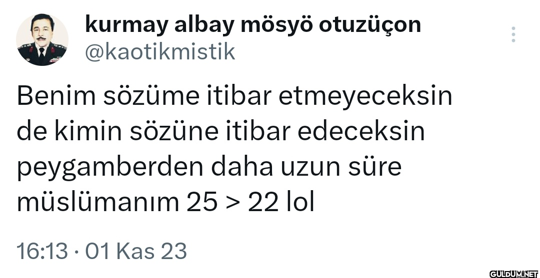 kurmay albay mösyö...