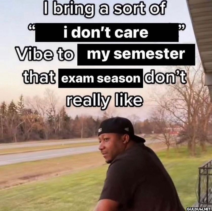 I bring a sort of i don't...