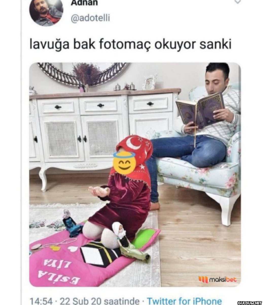 Adnan @adotelli lavuğa bak...