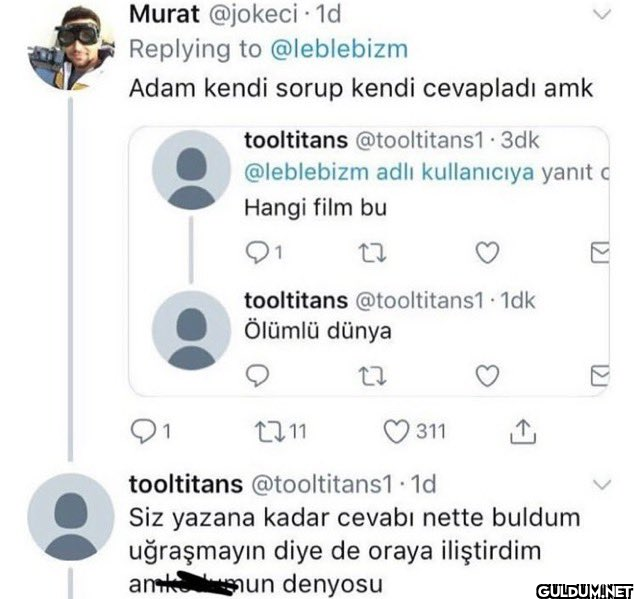 Murat @jokeci. 1d Replying...