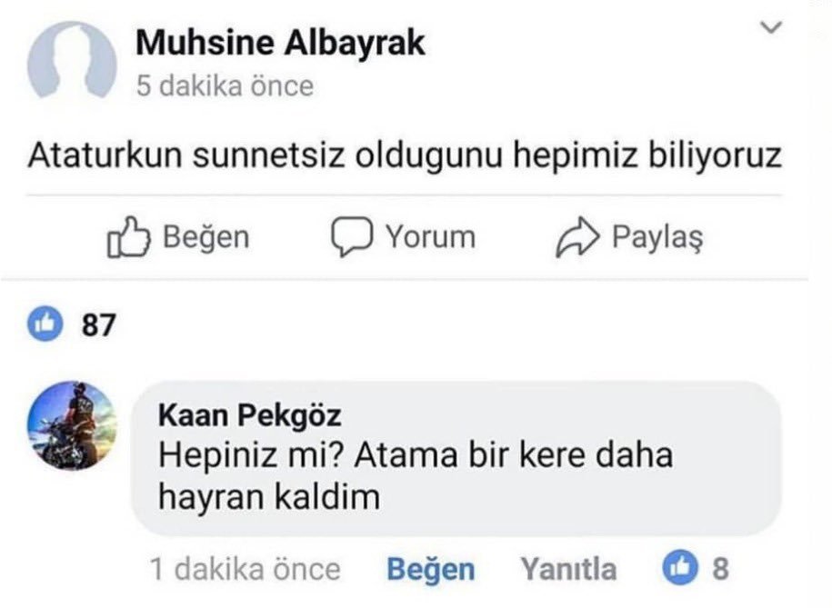 Muhsine Albayrak 5 dakika...