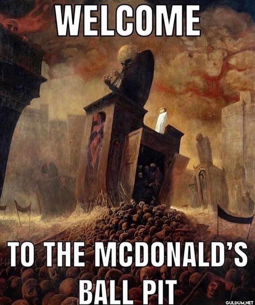 WELCOME TO THE MCDONALD'S...