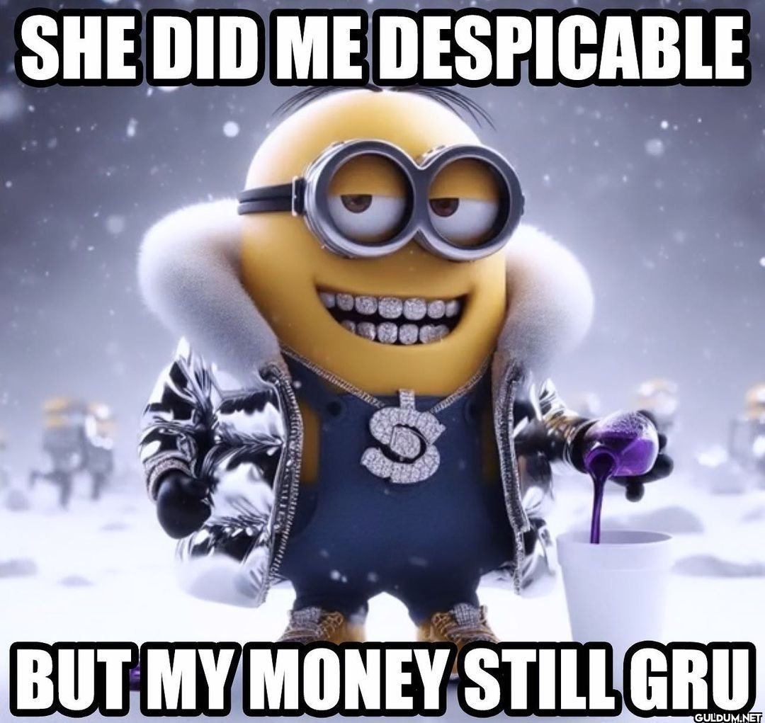 SHE DID ME DESPICABLE BUT...