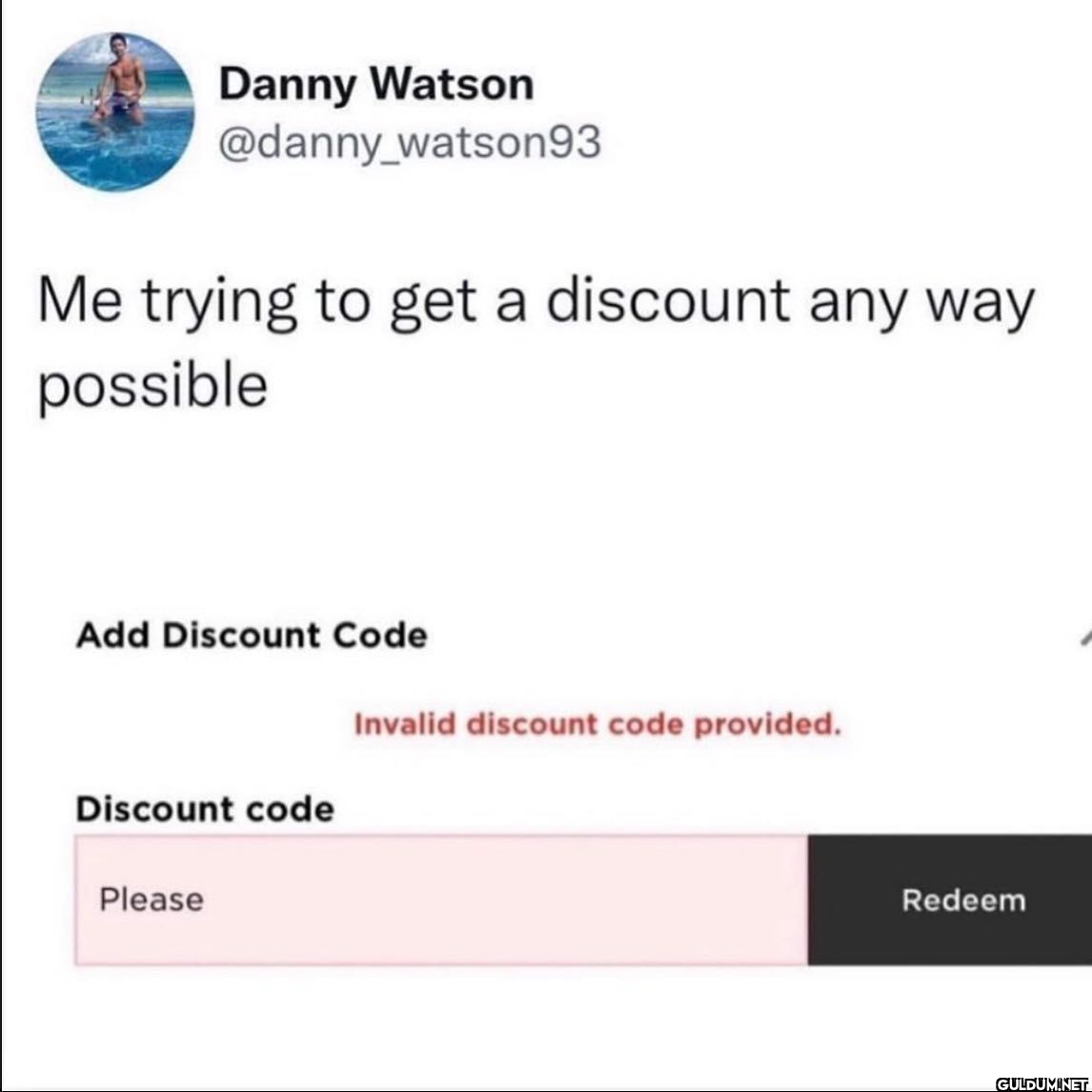 Danny Watson...