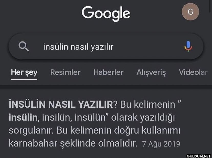 Google Qinsülin nasıil...