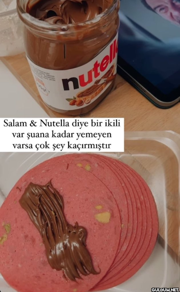 hutell Salam & Nutella...