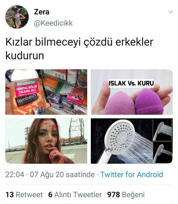 Zera @Keedicikk Kızlar...