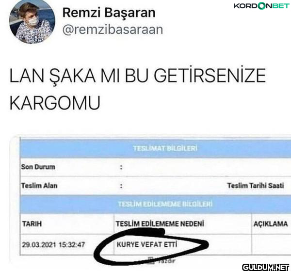 Son Durum LAN ŞAKA MI BU...