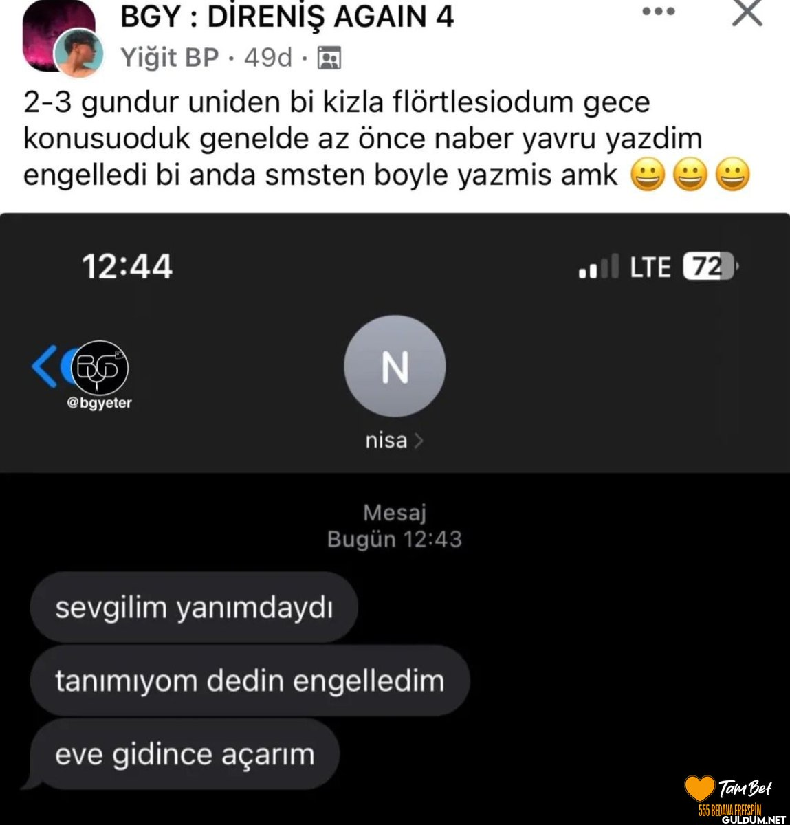BGY: DİRENİŞ AGAIN 4 Yiğit...