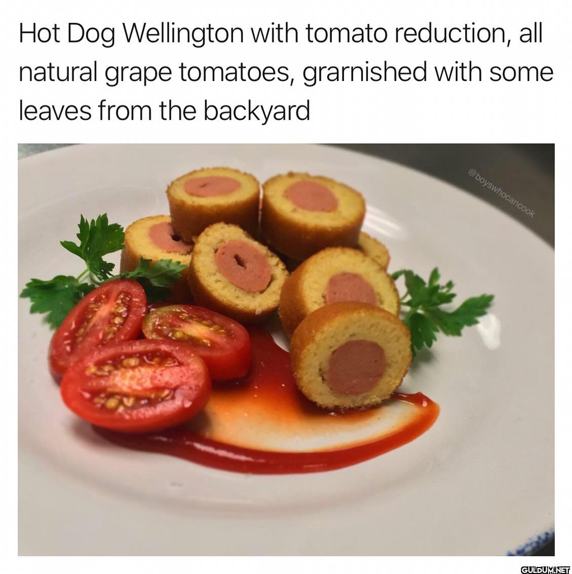 Hot Dog Wellington with...
