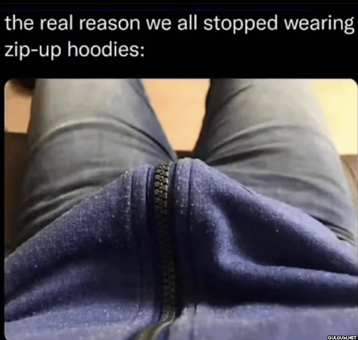the real reason we all...
