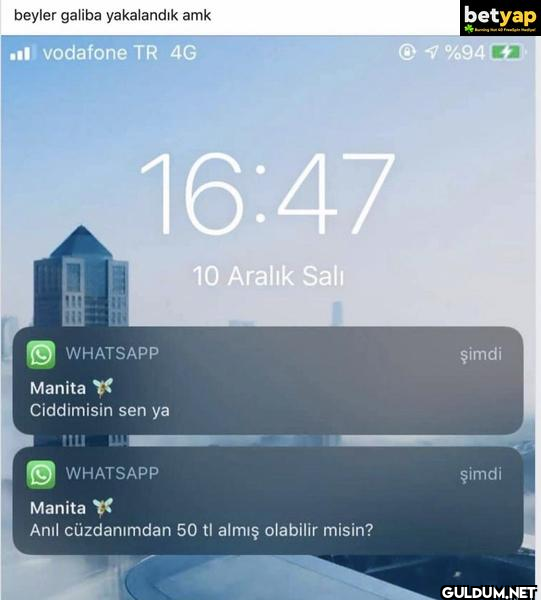beyler galiba yakalandık...