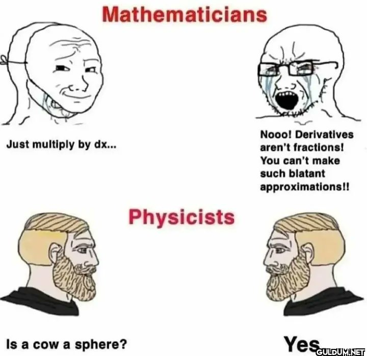 Mathematicians Just...
