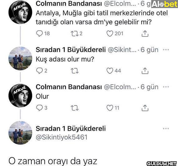 6 g Alobet Antalya, Muğla...