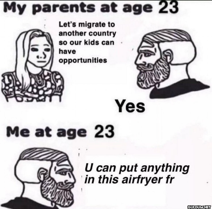 My parents at age 23 Let's...