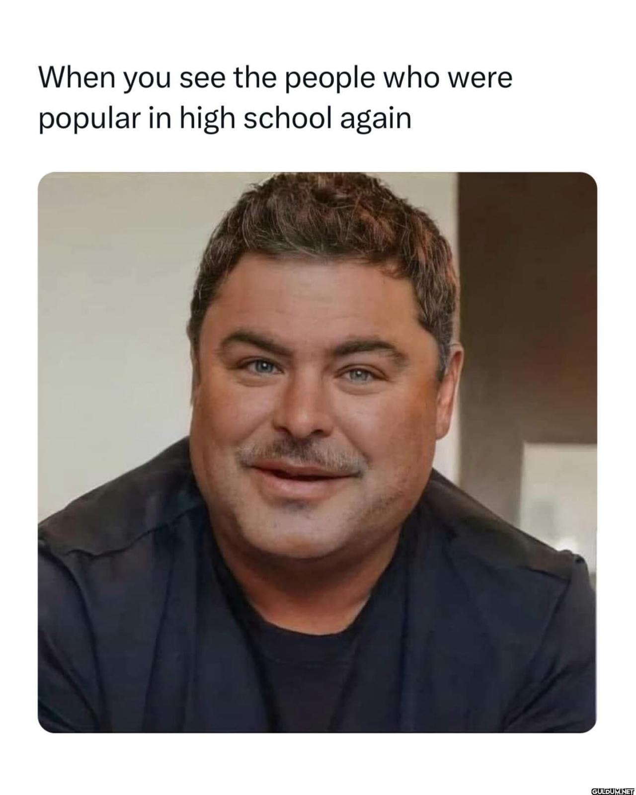 Guys who peaked in high...