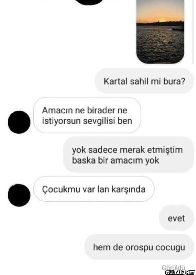 Kartal sahil mi bura?...