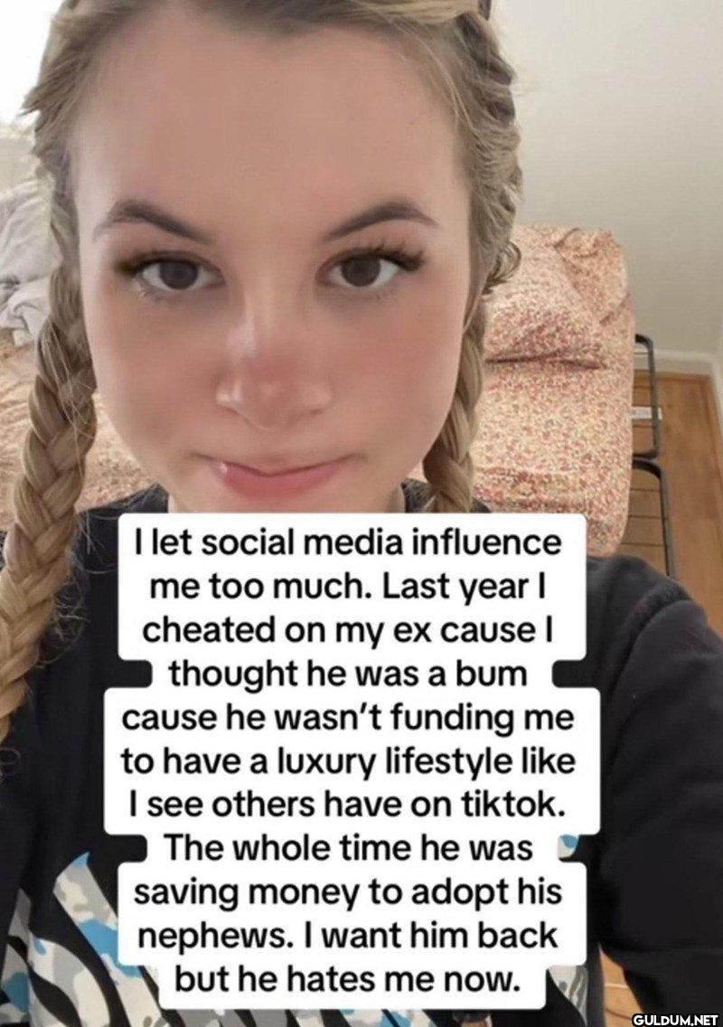 I let social media...