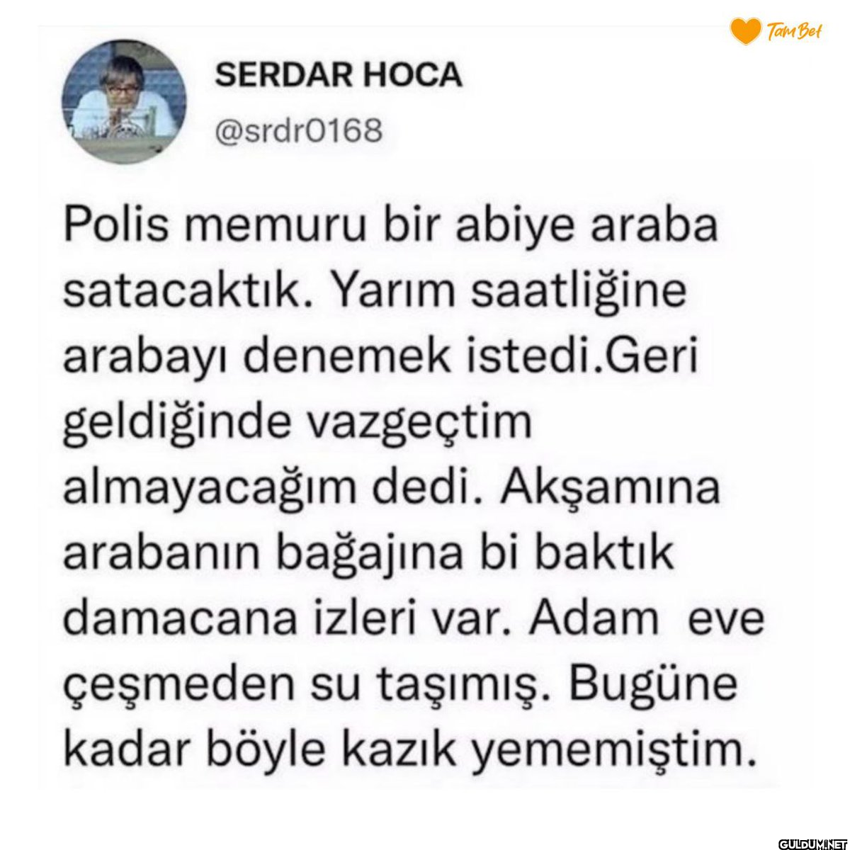 SERDAR HOCA @srdr0168...