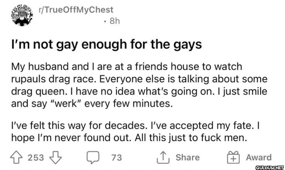 This was so brave ...