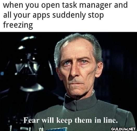 when you open task manager...