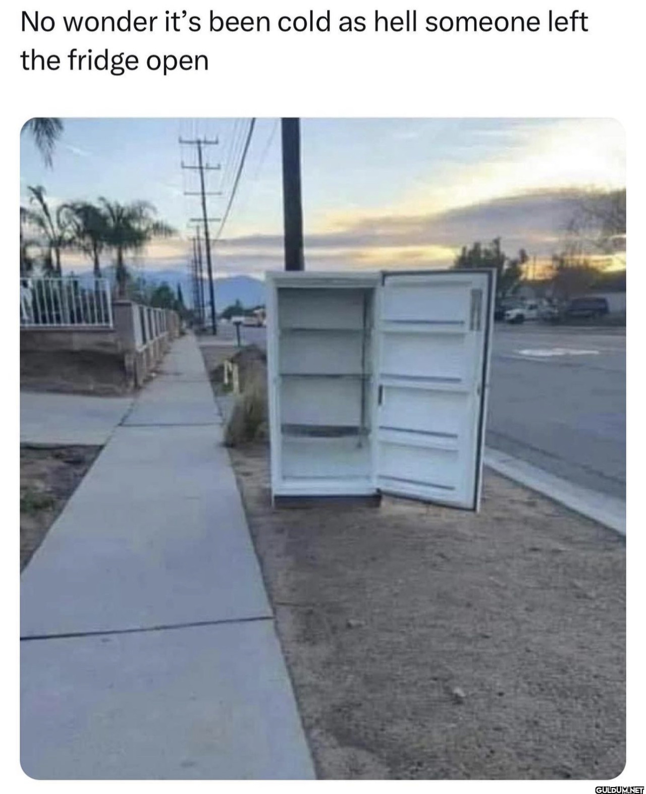 No wonder it's been cold...
