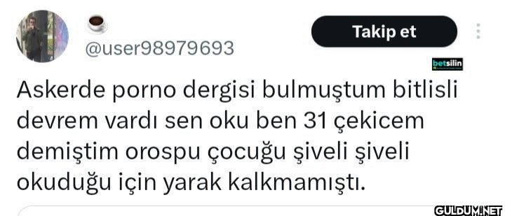 Takip et @user98979693...