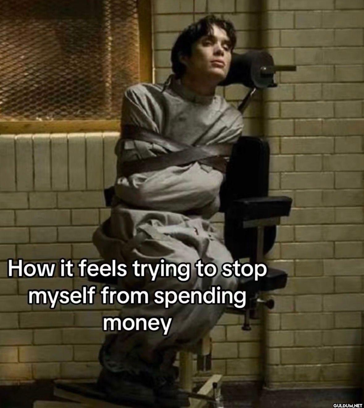 How it feels trying to...