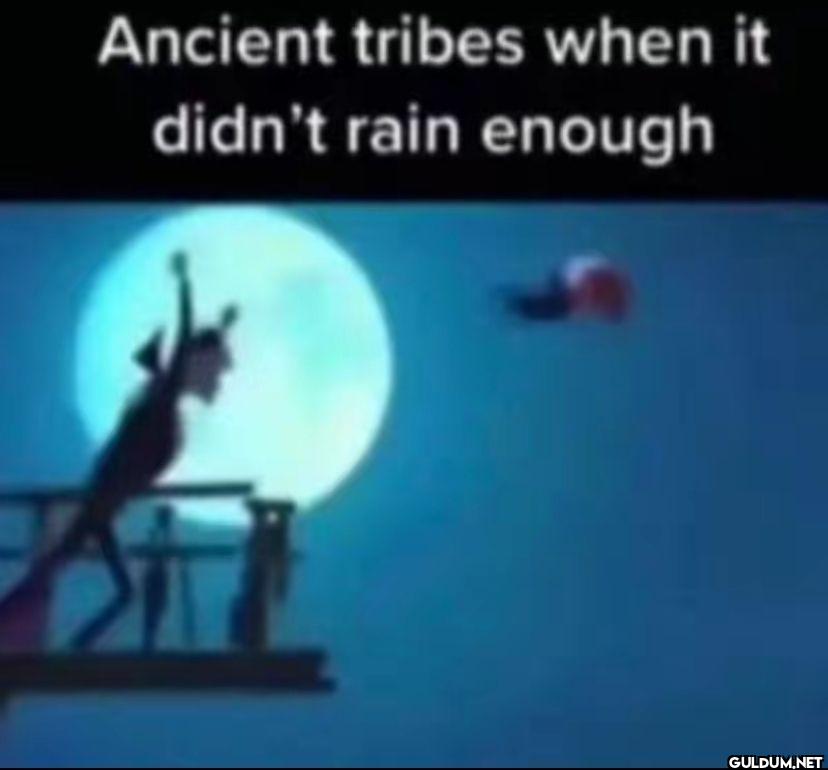Ancient tribes when it...