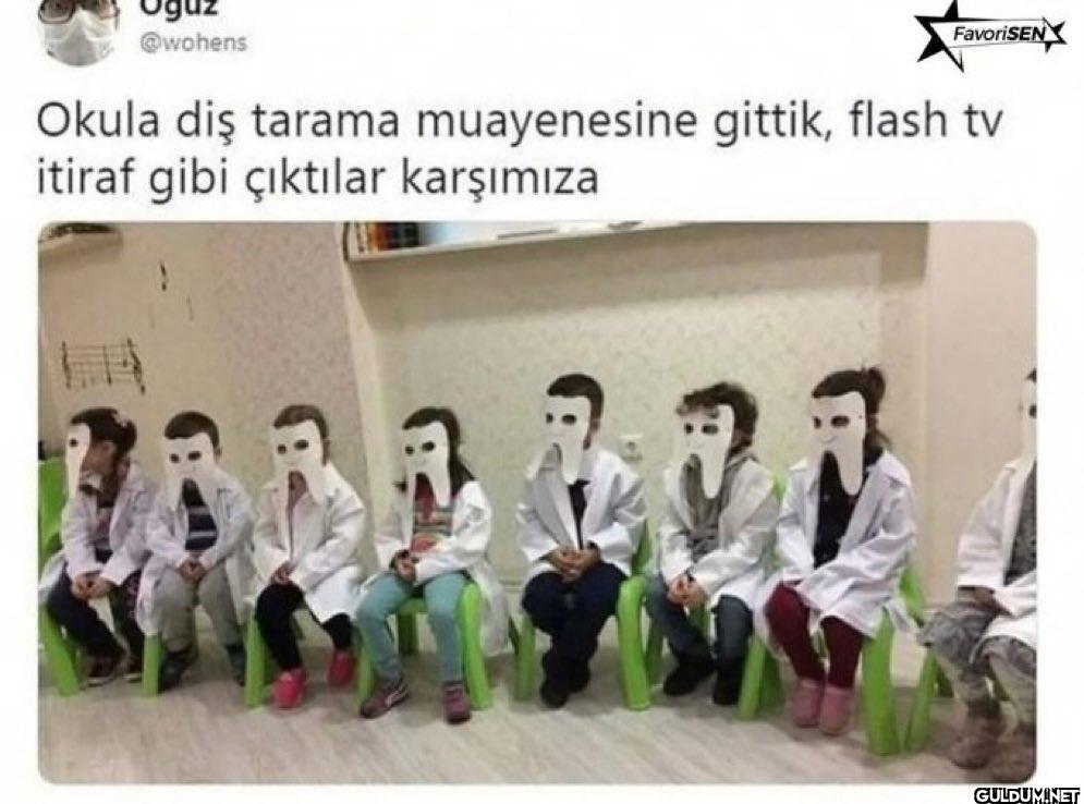 FavoriSEN Okula diş tarama...