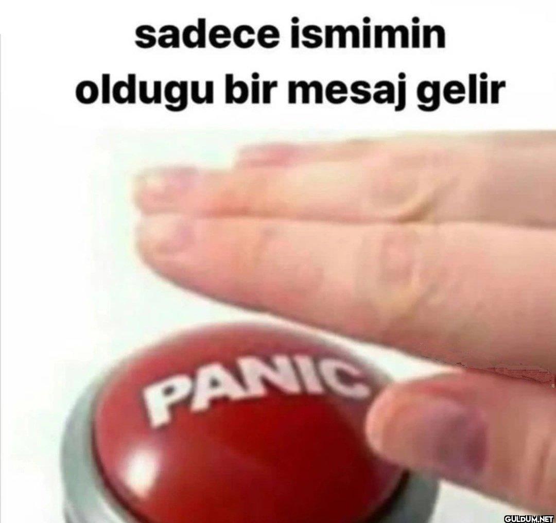 sadece ismimin oldugu bir...