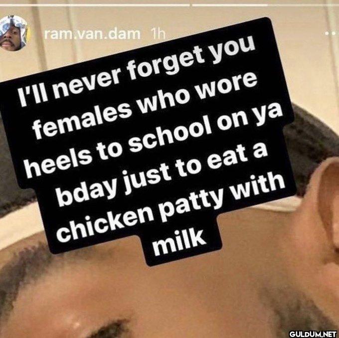 ram.van.dam 1h I'll never...
