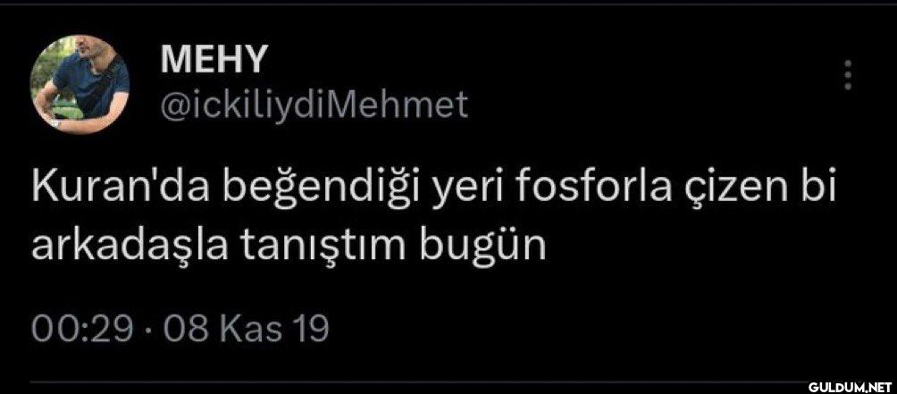 Mehmet Kuran'da beğendiği...