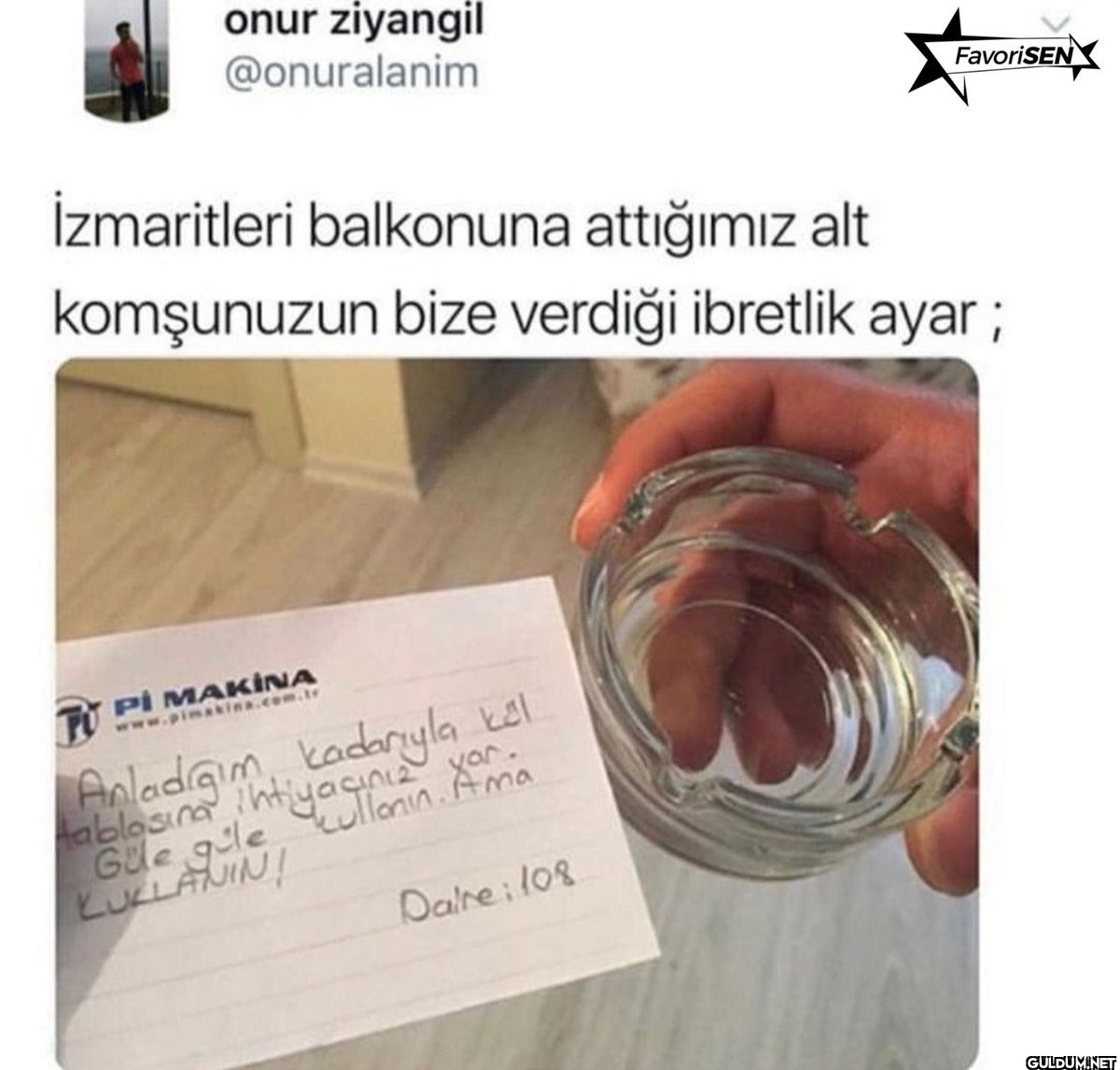 Komşu rencide etmiş.  ...